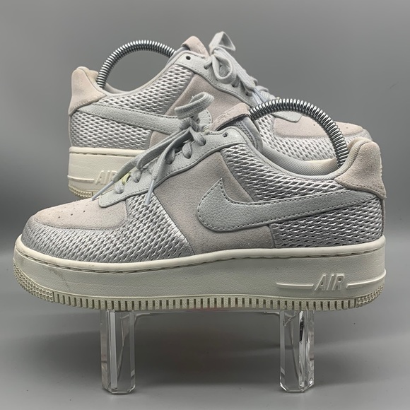 Nike Air Force 1 upstep Platinum Size 8.5 Women - Picture 2 of 8